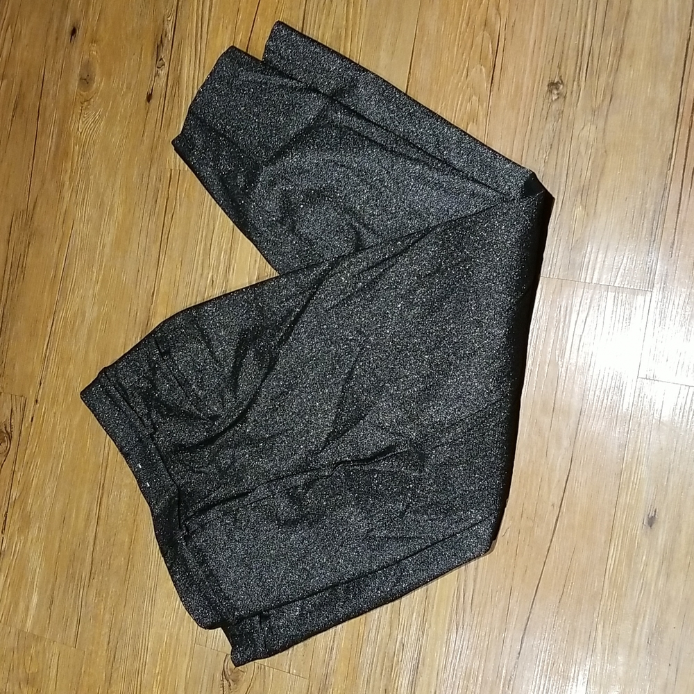 Lane Bryant black glittery pants "The Allie" NWOTS sz22